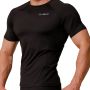 Pulse Running T-shirt Black - GymBeam XL