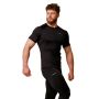 Pulse Running T-shirt Black - GymBeam XL