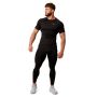 Pulse Running T-shirt Black - GymBeam XL