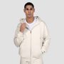 Relay Zip Hoodie Pearl - GymBeam XXL