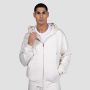 Relay Zip Hoodie Pearl - GymBeam XXL