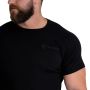 Ribbed Tee Black - STRIX XXL