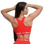 Women‘s Bra Simple Rouge Red - GymBeam XL