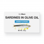 Sardines in olive oil - GymBeam 10 x 125 g