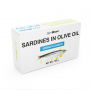 Sardines in olive oil - GymBeam 10 x 125 g