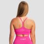 Sculpt Seamless Sports Bra Rose - GymBeam L