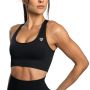 Seamless Sports Bra Black - STRIX XL
