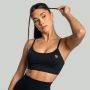Seamless String Bra Black - STRIX XL