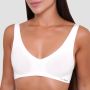 Seamless Bra Chalk - GymBeam XL