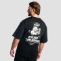Shaker Boxy T-shirt Black - GymBeam XXL
