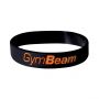 Silicone wristband GB Black Orange - GymBeam single_variant