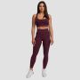Women‘s Leggings Mesh Panel Eggplant - GymBeam XL