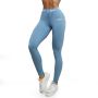 Women‘s Leggings Simple Steel Grey - GymBeam L