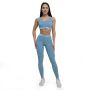 Women‘s Leggings Simple Steel Grey - GymBeam L