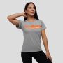 Women‘s Stronger Together T-shirt Grey - GymBeam XL