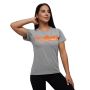 Women‘s Stronger Together T-shirt Grey - GymBeam XL