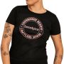 Women‘s Serenity T-shirt Black - BeastPink XL