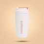 Thermo Tumbler 500 ml White - BeastPink single_variant