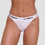 Thongs 3Pack White - GymBeam XXL
