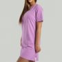 Women’s ALPHA T-Shirt Dress Amethyst - STRIX S