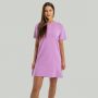 Women’s ALPHA T-Shirt Dress Amethyst - STRIX S