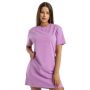 Women’s ALPHA T-Shirt Dress Amethyst - STRIX S