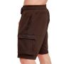 Utility Shorts Brown - GymBeam XXL