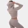Women‘s Zip-up Hoodie TRN grey - GymBeam L