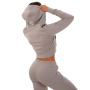 Women‘s Zip-up Hoodie TRN grey - GymBeam L
