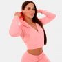 Women‘s Zip-up Hoodie TRN pink - GymBeam M