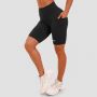 Women‘s Biker Shorts black - GymBeam XXL
