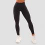 Women‘s Leggings Mesh Panel black - GymBeam XL