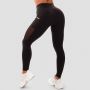 Women‘s Leggings Mesh Panel black - GymBeam XL