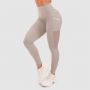 Women‘s Leggings Mesh Panel grey - GymBeam XL