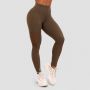 Women‘s Leggings Mesh Panel olive - GymBeam XL
