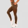 Women‘s Leggings Mesh Panel olive - GymBeam XL