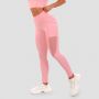 Women‘s Leggings Mesh Panel pink - GymBeam XL