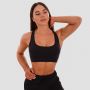 Mesh Panel Sport Bra black - GymBeam XL