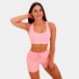 Mesh Panel Sport Bra pink - GymBeam L