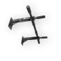 Wall Mounted Pull-up Bar - GymBeam black