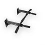 Wall Mounted Pull-up Bar - GymBeam black
