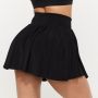 Women‘s BEAT Skort Black - GymBeam XXL