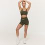 Women‘s Combat Shorts Olive Grey - GymBeam L