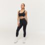 Women‘s FLO Leggings Graphite - GymBeam L