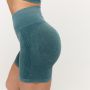 Women‘s Lift Seamless Shorts Petrol - GymBeam XL