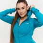 Women‘s Limitless Zip Up Hoodie Aquamarine - GymBeam XXL