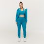 Women‘s Limitless Zip Up Hoodie Aquamarine - GymBeam XXL