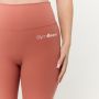 Women‘s Limitless High-waist leggings Cinnamon - GymBeam XXL