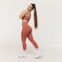 Women‘s Limitless High-waist leggings Cinnamon - GymBeam XXL