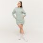 Women‘s Limitless Longline Hoodie Eucalypt - GymBeam XXL